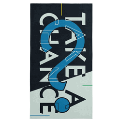 Monopoly Take A Chance Microfiber Beach Towel 30x60 inches