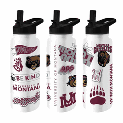 Montana Grizzlies 34oz Native Quencher Bottle