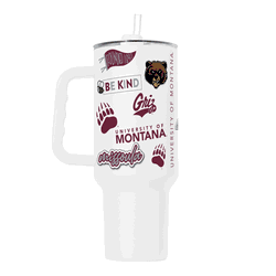 Montana Grizzlies 40oz Native Powder Coat Tumbler