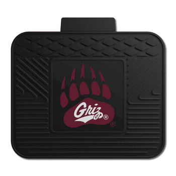 Montana Grizzlies Back Seat Car Utility Mat - 14in. x 17in.