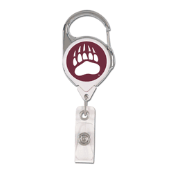 Montana Grizzlies  Badge Holder Premium Retractable