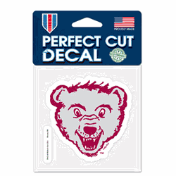 Montana Grizzlies Decal 4x4 Perfect Cut Color