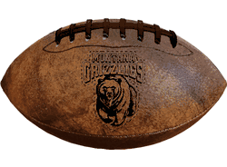 Montana Grizzlies Football - Vintage Throwback - 9 Inches