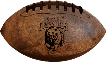 Montana Grizzlies Football - Vintage Throwback - 9 Inches