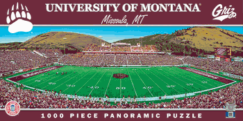Montana Grizzlies NCAA 1000pc Panoramic Puzzle