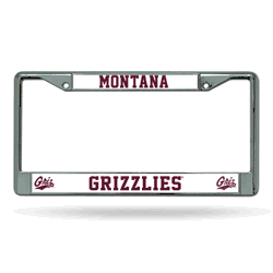 Montana Grizzlies Chrome Frame