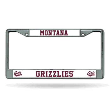 Montana Grizzlies Chrome Frame