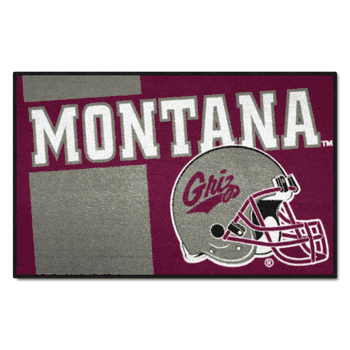 Montana Grizzlies Starter Mat Accent Rug - 19in. x 30in., Unifrom Design