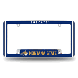Montana State Bobcats Alternate Design All Over Chrome Frame
