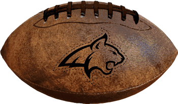 Montana State Bobcats Football - Vintage Throwback - 9 Inches