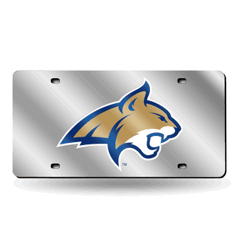Montana State Bobcats Silver Laser Tag