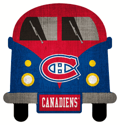 Montreal Canadiens 12" Team Bus Sign