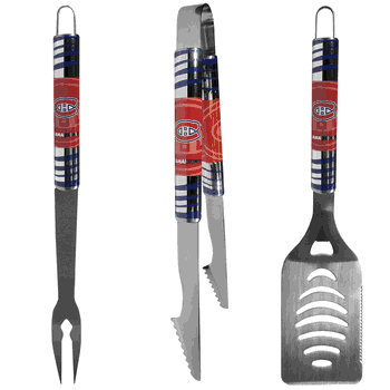 Montreal Canadiens 3 pc Tailgater BBQ Set