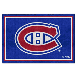 Montreal Canadiens 5ft. x 8 ft. Plush Area Rug