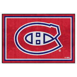 Montreal Canadiens 5ft. x 8 ft. Plush Area Rug