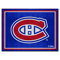 Montreal Canadiens 8ft. x 10 ft. Plush Area Rug