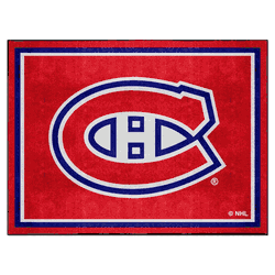 Montreal Canadiens 8ft. x 10 ft. Plush Area Rug