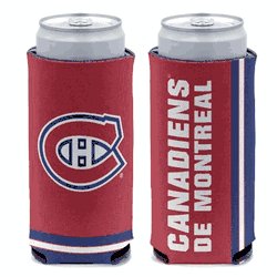 Montreal Canadiens Can Cooler Slim Can Design