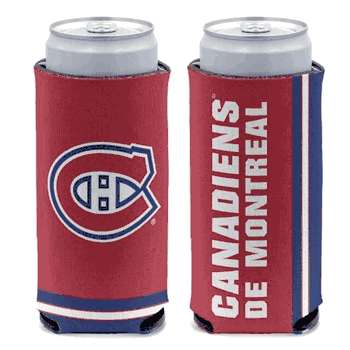 Montreal Canadiens Can Cooler Slim Can Design