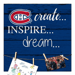 Montreal Canadiens Create, Inspire, Dream Sign
