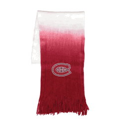 Montreal Canadiens Dip Dye Scarf Dark Red