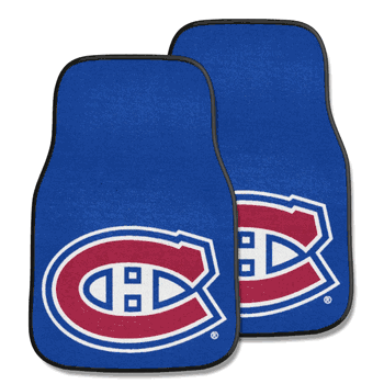 Montreal Canadiens Front Carpet Car Mat Set - 2 Pieces