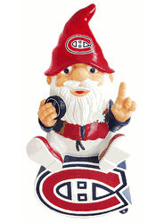 Montreal Canadiens Garden Gnome - On Logo