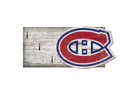 Montreal Canadiens Key Holder 6x12