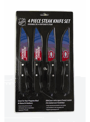 Montreal Canadiens Knife Set - Steak - 4 Pack