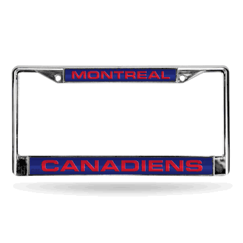 Montreal Canadiens Laser Chrome Frame