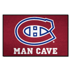 Montreal Canadiens Man Cave Starter Mat Accent Rug - 19in. x 30in.