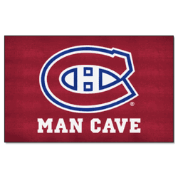Montreal Canadiens Man Cave Ulti-Mat Rug - 5ft. x 8ft.