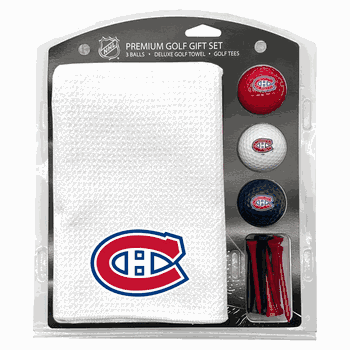 Montreal Canadiens Microfiber Towel Gift Set - 16 x 40 (White)
