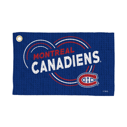 Montreal Canadiens NHL Droplets Waffle Fan Towel 16x25 inches