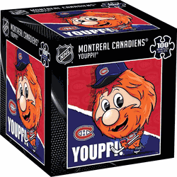 Montreal Canadiens NHL Mascot 100 Piece Square Puzzle