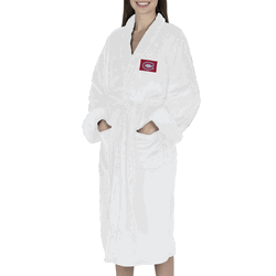 Montreal Canadiens NHL White Out Silk Touch Robe Small/Medium