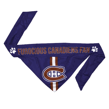 Montreal Canadiens Pet Bandana Xtra Small