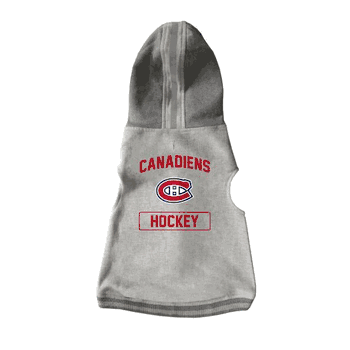 Montreal Canadiens Pet Hooded Crewneck Type M