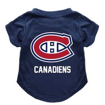 Montreal Canadiens Pet T-Shirt Extra Small