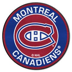 Montreal Canadiens Roundel Rug - 27in. Diameter