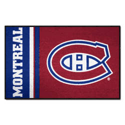 Montreal Canadiens Starter Mat Accent Rug - 19in. x 30in., Uniform Design
