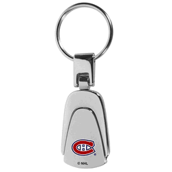 Montreal Canadiens Steel Teardop Key Chain