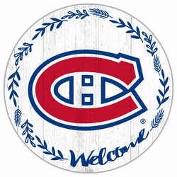 Montreal Canadiens Welcome 12in Circle