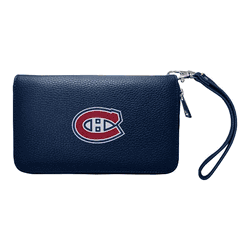 Montreal Canadiens Zip Organizer Wallet Pebble Light Red