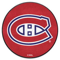 Montreal CanadiensCanadiensHockey Puck Rug - 27in. Diameter
