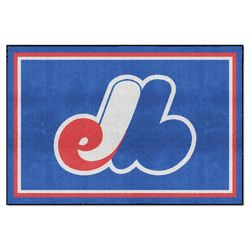 Montreal Expos 5ft. x 8 ft. Plush Area Rug - Retro Collection