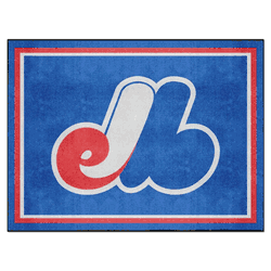 Montreal Expos 8ft. x 10 ft. Plush Area Rug - Retro Collection
