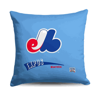 Montreal Expos MLB CC Throwback Throw Pillow