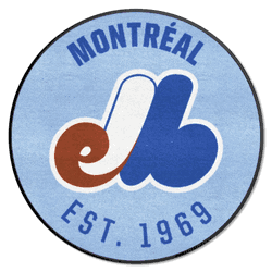 Montreal Expos Roundel Rug - 27in. Diameter