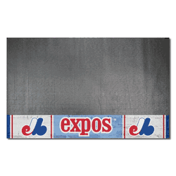 Montreal Expos Vinyl Grill Mat - 26in. x 42in.